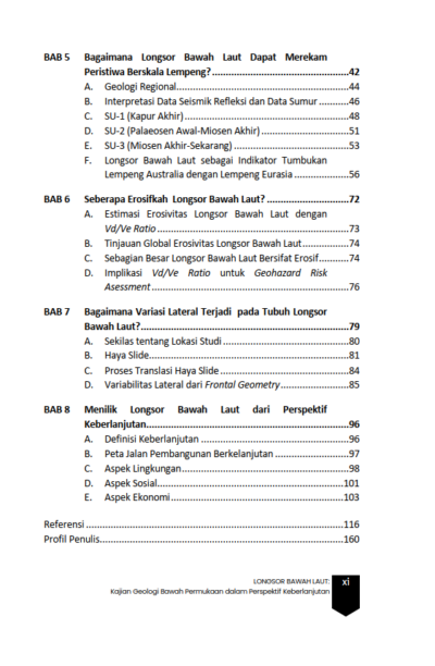 Buku Longsor Bawah Laut: Kajian Geologi Bawah Permukaan dalam Perspektif Keberlanjutan - Gambar 2