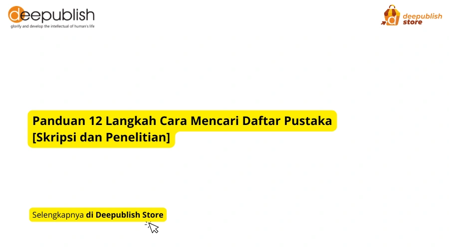 cara mencari daftar pustaka