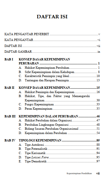 Buku Kepemimpinan Pendidikan: Suatu Tinjauan Teori Mengenai Kepemimpinan Pendidikan - Gambar 2