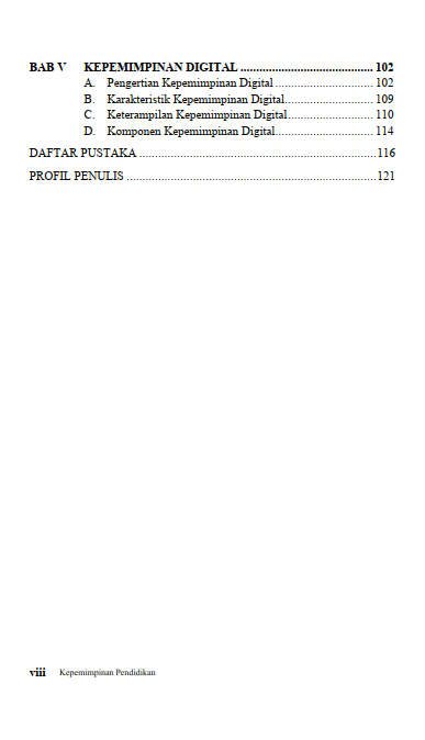 Buku Kepemimpinan Pendidikan: Suatu Tinjauan Teori Mengenai Kepemimpinan Pendidikan - Gambar 3