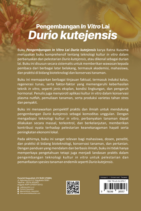 Buku Pengembangan In vitro Lai Durio kutejensis - Gambar 7
