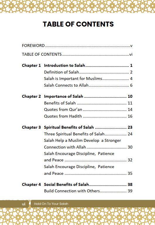 Hold On To Your Salah Book - Gambar 2