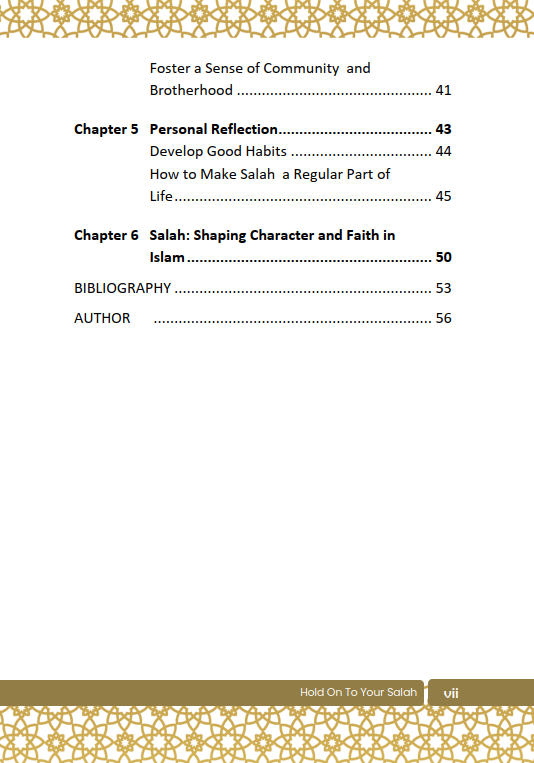 Hold On To Your Salah Book - Gambar 3