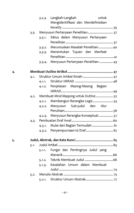Buku Menembus Publikasi Internasional Bereputasi Panduan Praktis Menulis Artikel Ilmiah - Gambar 3