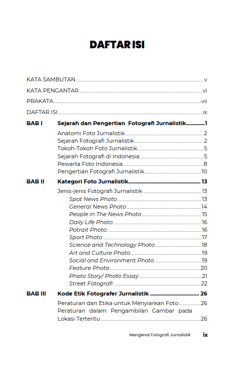 Buku Mengenal Fotografi Jurnalistik - Gambar 2