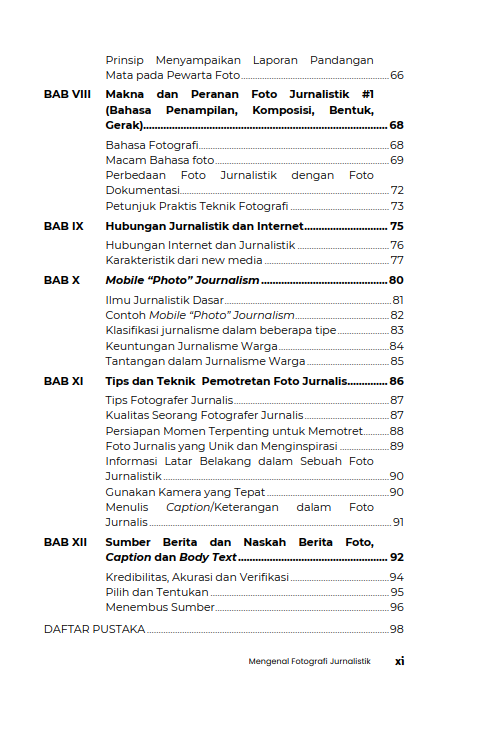 Buku Mengenal Fotografi Jurnalistik - Gambar 4