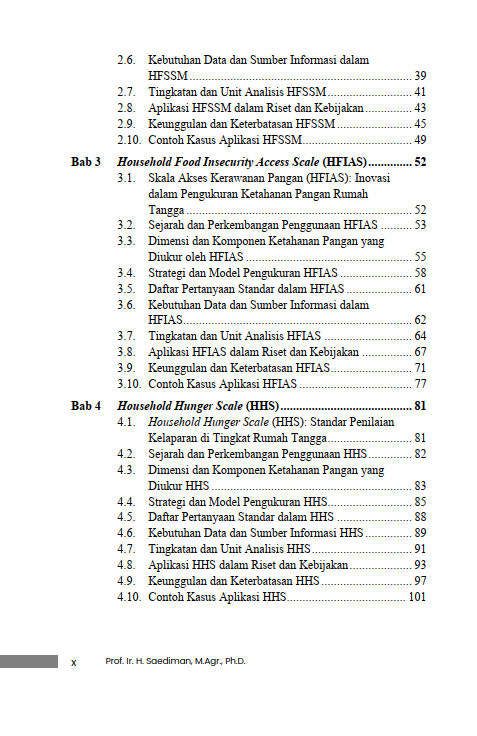 Buku Mengukur Ketahanan Pangan Secara Mudah, Cepat, dan Andal: Panduan Praktis Metode Berbasis Pengalaman - Gambar 3