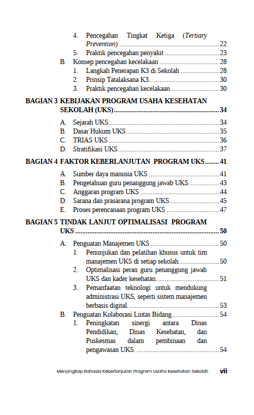 Buku Menyingkap Rahasia Keberlanjutan Program Usaha Kesehatan Sekolah - Gambar 3