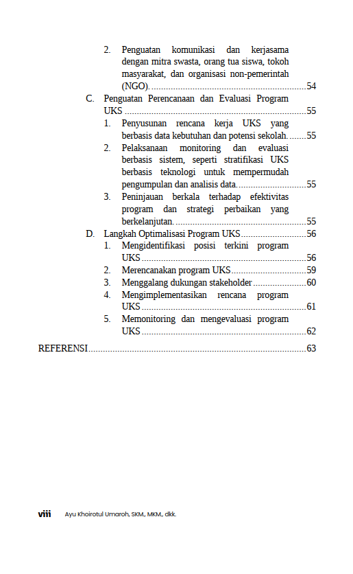 Buku Menyingkap Rahasia Keberlanjutan Program Usaha Kesehatan Sekolah - Gambar 4
