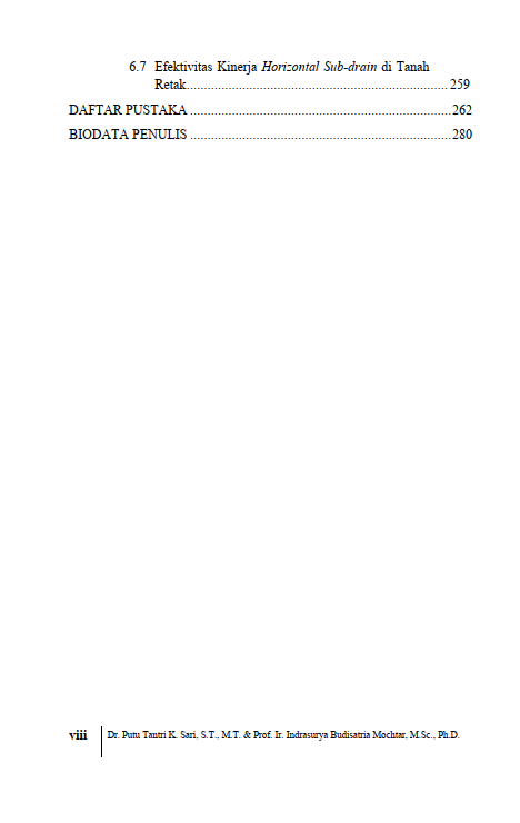 Buku Efektivitas Horizontal Sub-Drain dalam Mitigasi Longsor pada Lereng - Gambar 4