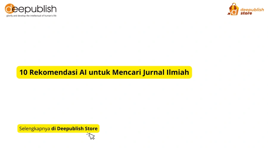 rekomendasi ai untuk mencari jurnal