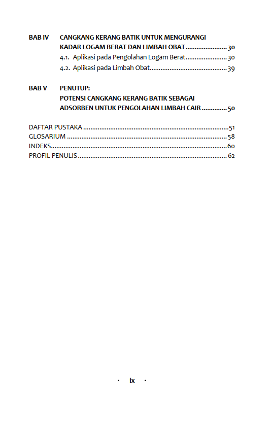 Buku Transformasi Cangkang Kerang Batik (Paphia undulata) Menjadi Adsorben untuk Mengolah Limbah Cair Berbahaya dan Beracun - Gambar 3
