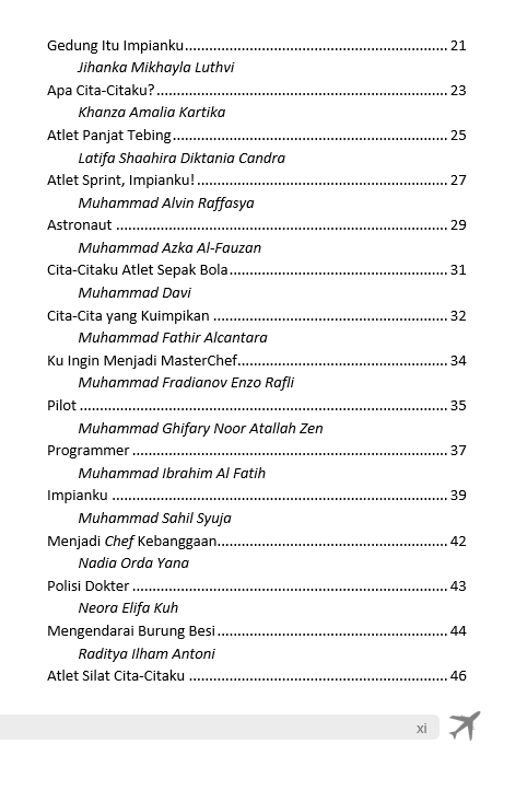 Buku Prasasti Prima Aksara Hobi Dan Cita-Citaku - Gambar 4