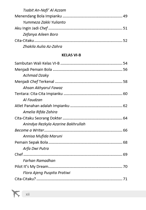 Buku Prasasti Prima Aksara Hobi Dan Cita-Citaku - Gambar 5