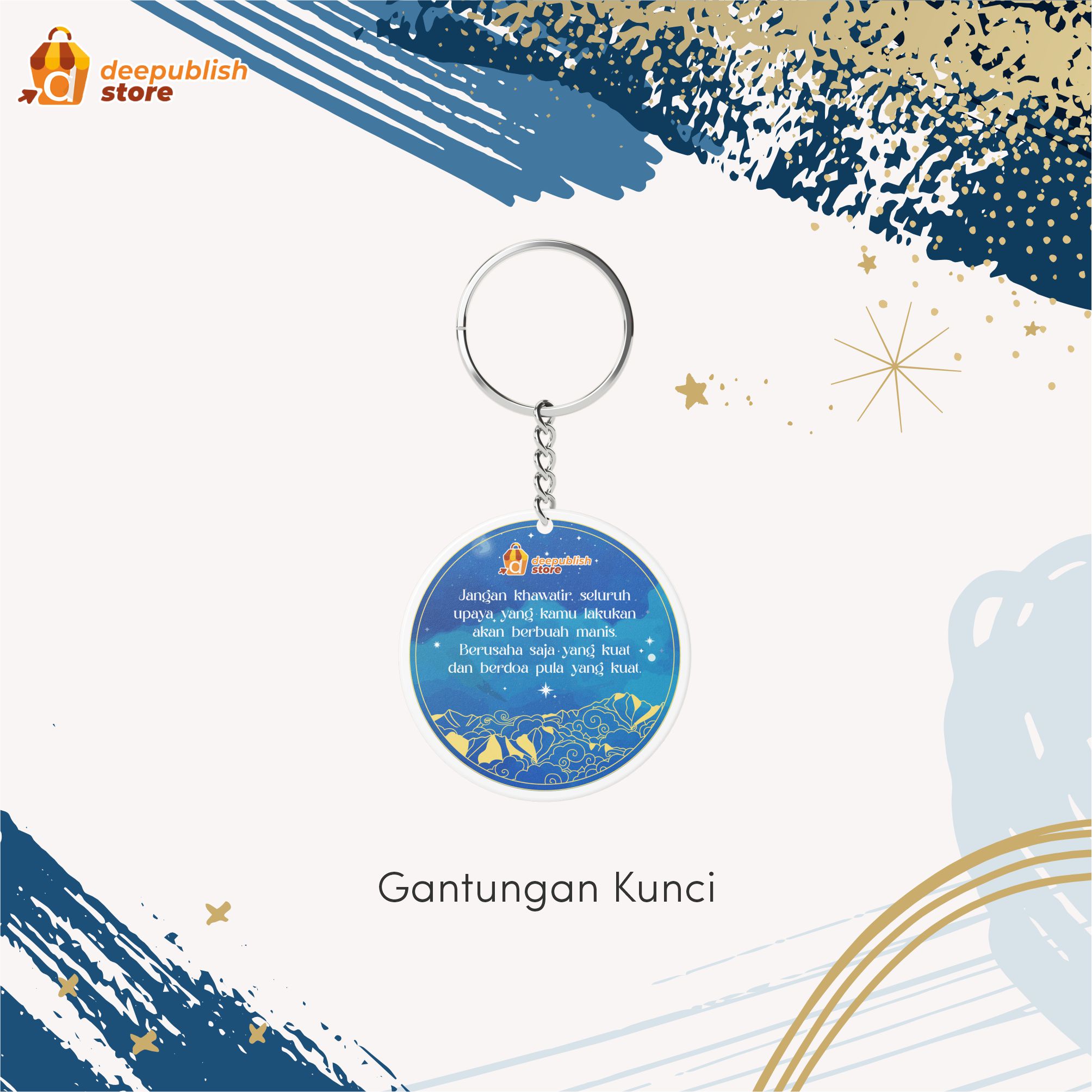 Merchandise Gantungan Kunci Deepublish