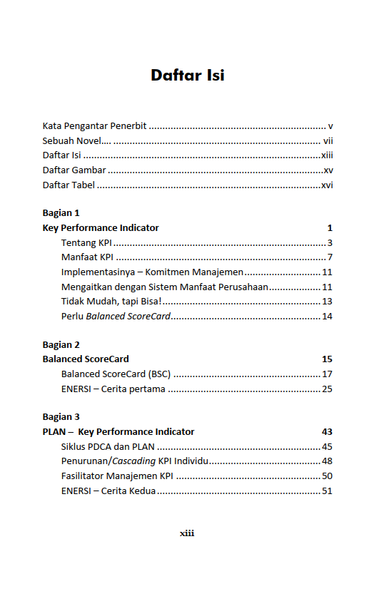 Buku Eksekusi Manajemen : Key Performance Indicator di Enersi - Gambar 2