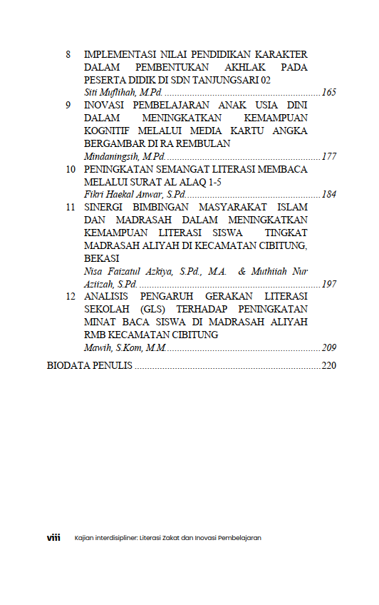 Buku Kajian Interdisipliner: Literasi Zakat dan Inovasi Pembelajaran - Gambar 2