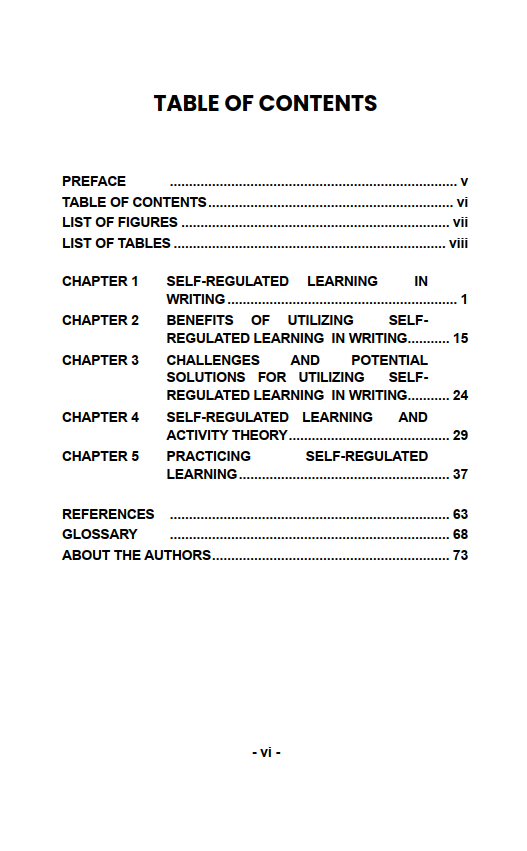 Book of Self-Regulated Learning In Writing - Gambar 2