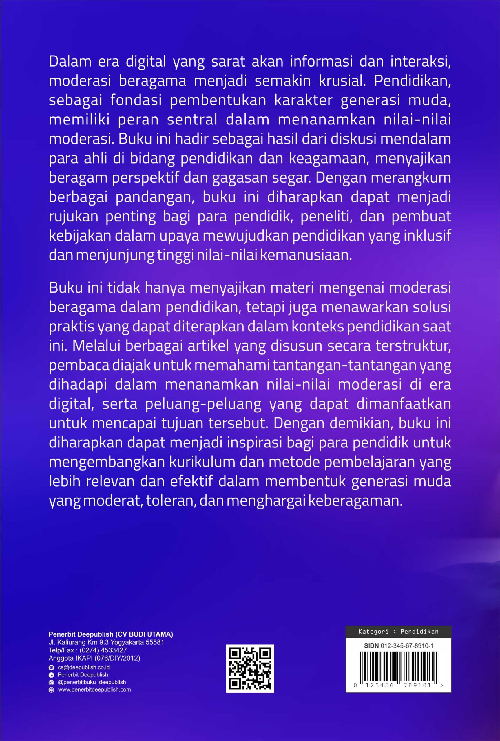 Buku Prosiding Moderasi Beragama dalam Pendidikan: Tantangan dan Peluang di Era Digital (Perspektif dari Berbagai Bidang Keilmuan) - Gambar 2