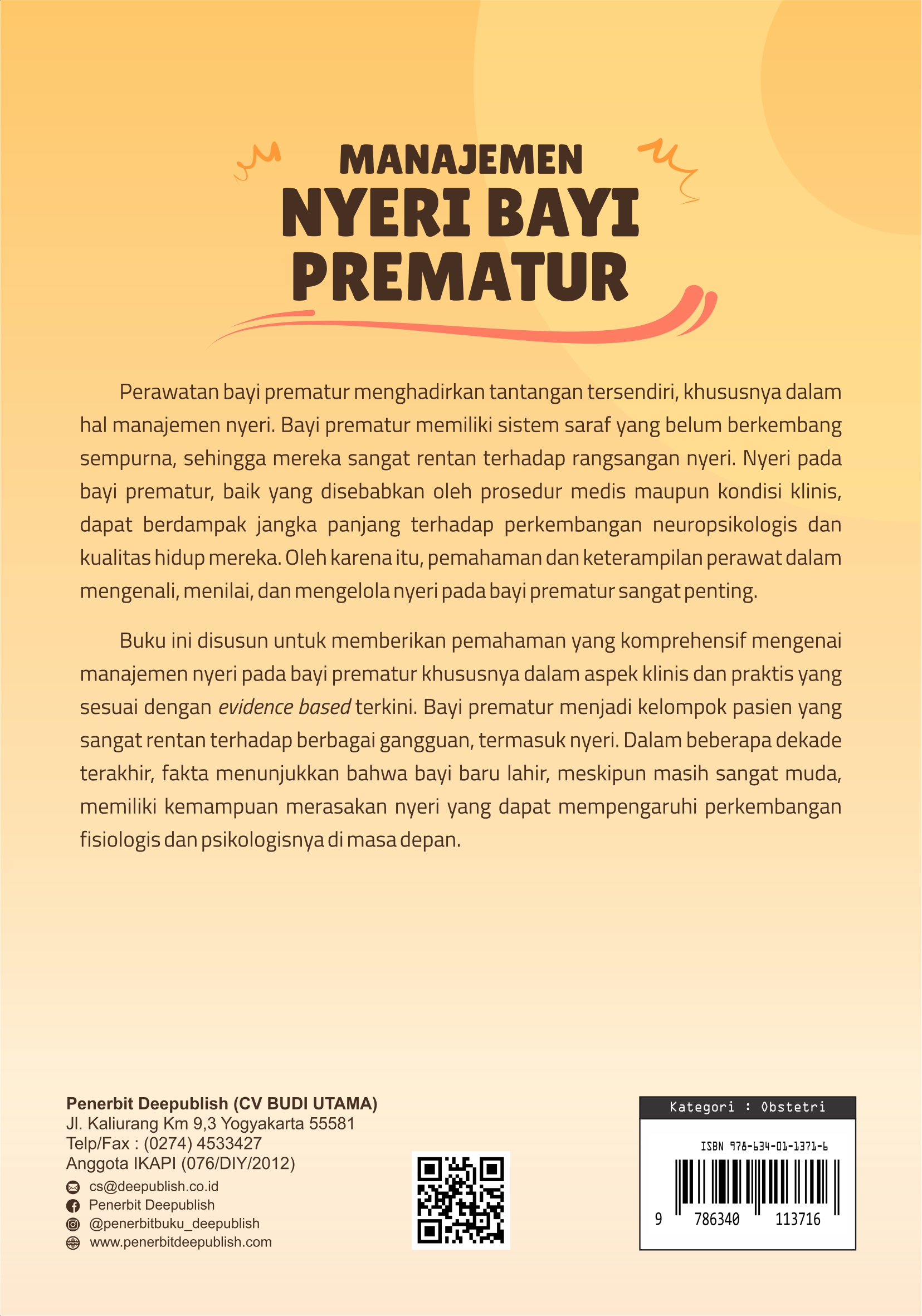 Buku Manajemen Nyeri Bayi Prematur - Gambar 3