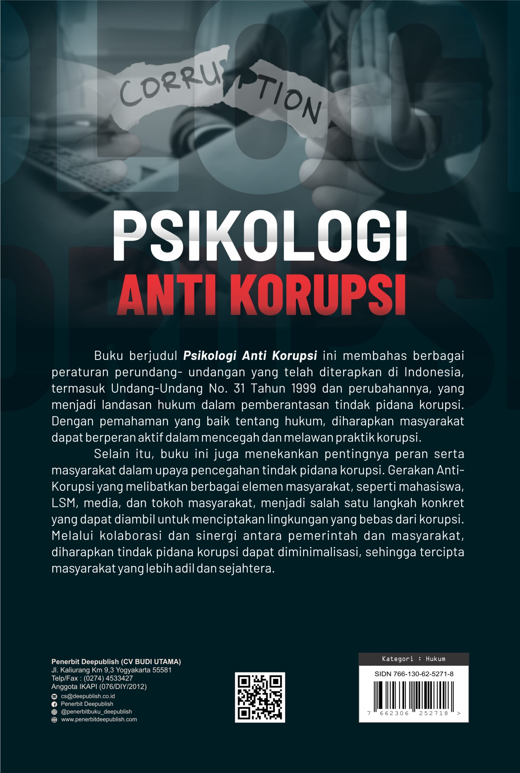 Buku Psikologi Anti Korupsi - Gambar 2