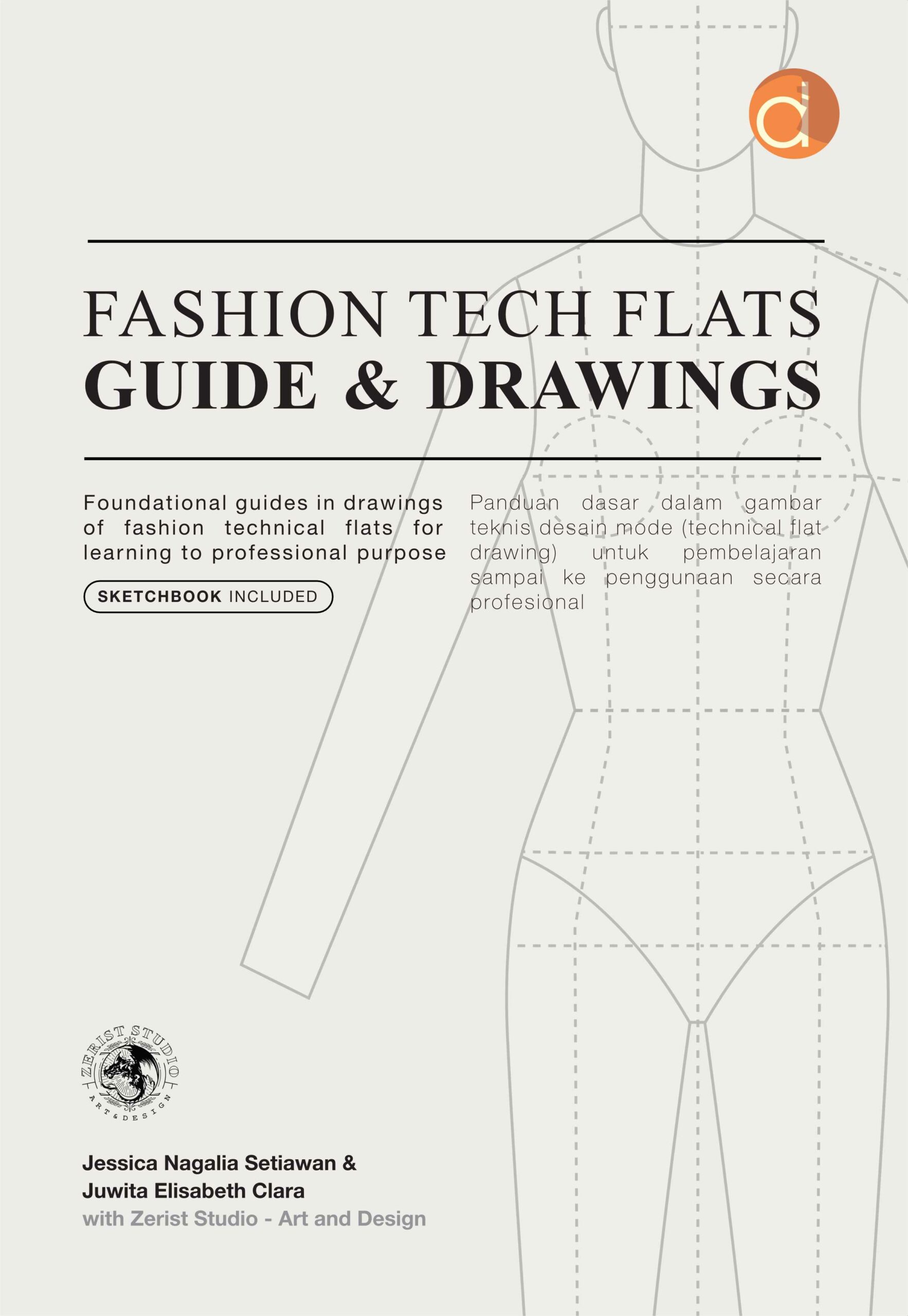 Fashion Tech Flats Guide & Drawings Book