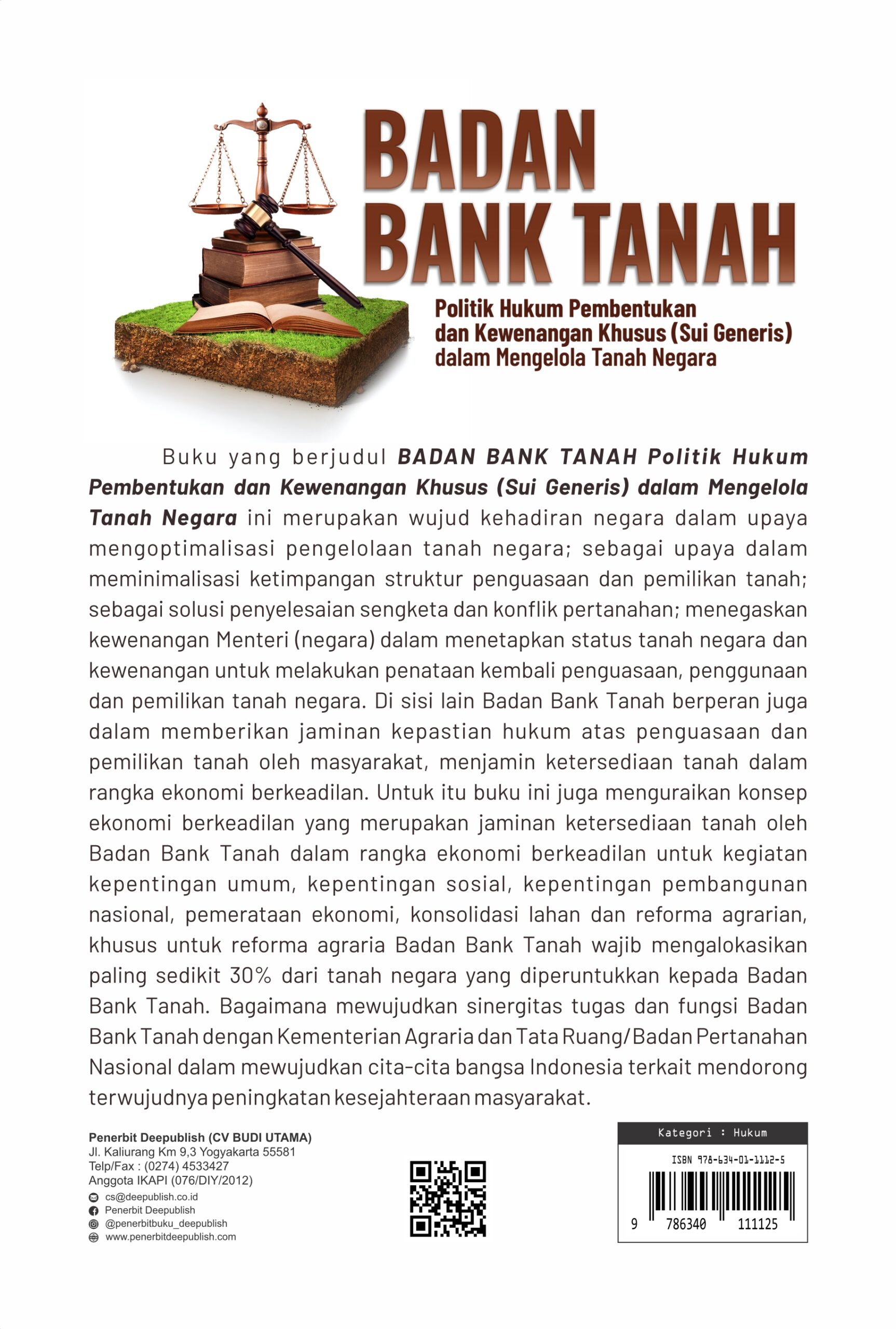 Buku Badan Bank Tanah Politik Hukum Pembentukan dan Kewenangan Khusus (Sui Generis) dalam Mengelola Tanah Negara - Gambar 4