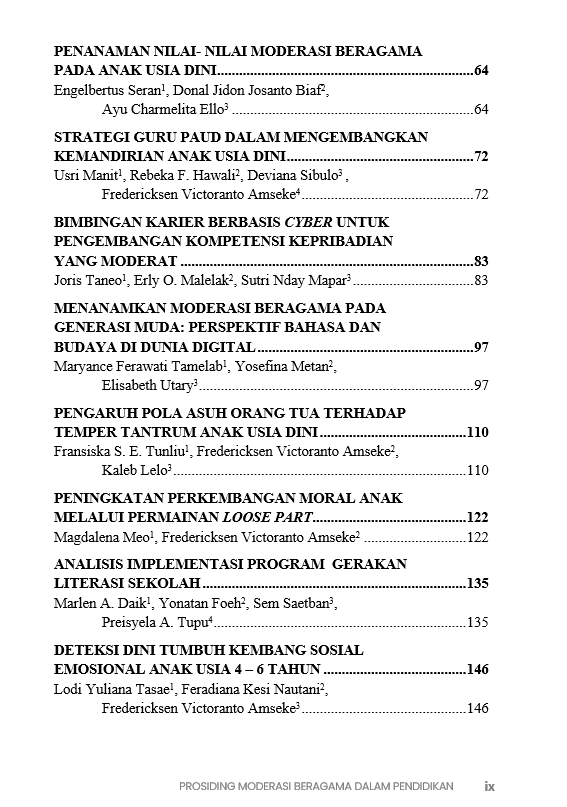 Buku Prosiding Moderasi Beragama dalam Pendidikan: Tantangan dan Peluang di Era Digital (Perspektif dari Berbagai Bidang Keilmuan) - Gambar 4