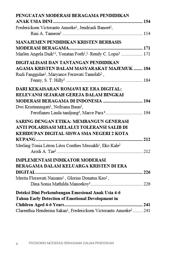 Buku Prosiding Moderasi Beragama dalam Pendidikan: Tantangan dan Peluang di Era Digital (Perspektif dari Berbagai Bidang Keilmuan) - Gambar 5