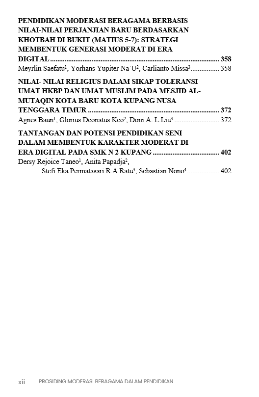 Buku Prosiding Moderasi Beragama dalam Pendidikan: Tantangan dan Peluang di Era Digital (Perspektif dari Berbagai Bidang Keilmuan) - Gambar 7