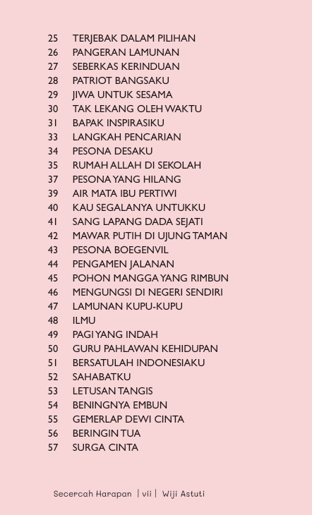 Buku Secercah Harapan - Gambar 4