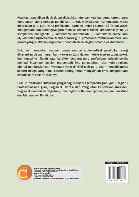 Buku Guru Profesional Bukan Guru Abal-Abal - Gambar 2