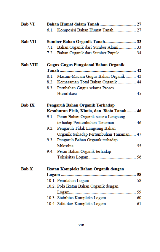 Buku Bahan Organik Tanah: Status dan Kontribusinya terhadap Sifat Fisik, Kimia, dan Biologi Tanah - Gambar 3