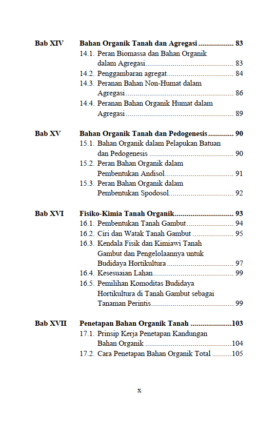 Buku Bahan Organik Tanah: Status dan Kontribusinya terhadap Sifat Fisik, Kimia, dan Biologi Tanah - Gambar 5