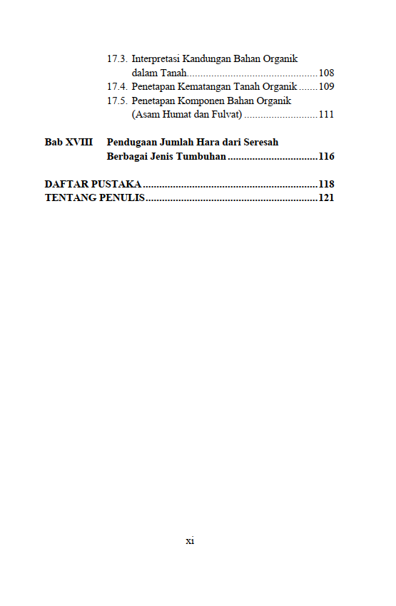 Buku Bahan Organik Tanah: Status dan Kontribusinya terhadap Sifat Fisik, Kimia, dan Biologi Tanah - Gambar 6