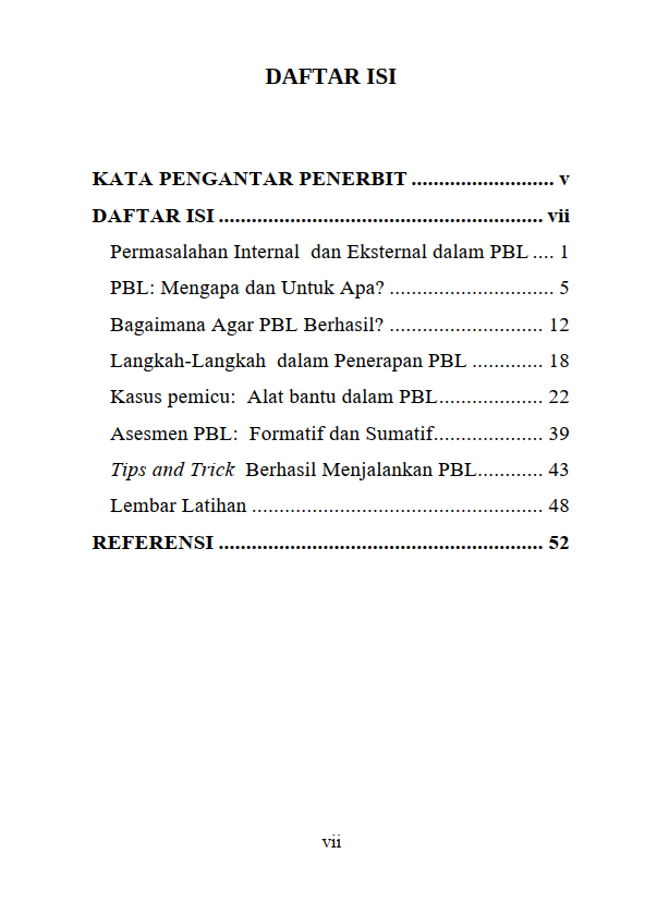 Buku Saku PBL Untuk Mahasiswa YOK PBL - Gambar 2
