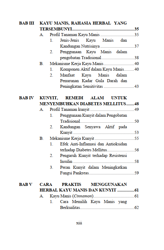Buku Dahsyatnya Kayu Manis dan Kunyit untuk Kesembuhan Penderita Diabetes - Gambar 4
