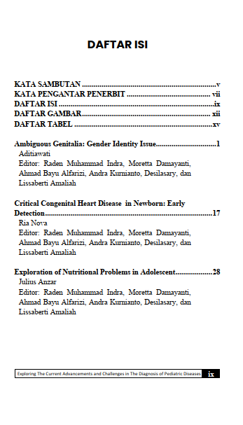 Buku Exploring The Current Advancements and Challenges in The Diagnosis of Pediatric Diseases - Gambar 2