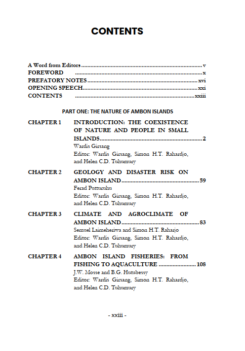 The Island of Ambon Coexistence Nature and People Book - Gambar 2