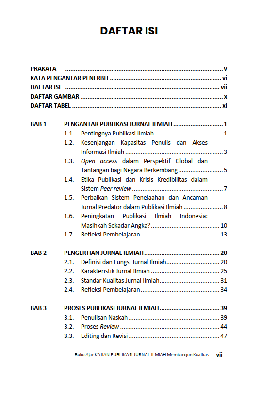 Buku Ajar Kajian Publikasi Jurnal Ilmiah Membangun Kualitas: Strategi dan Teknik Dalam Publikasi Jurnal Ilmiah - Gambar 2