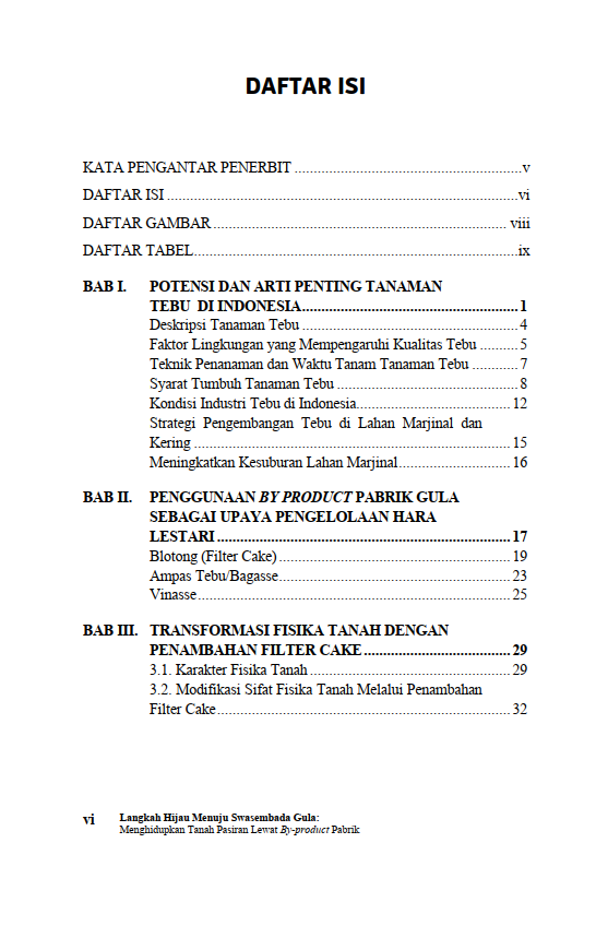 Buku Langkah Hijau Menuju Swasembada Gula: Menghidupkan Tanah Pasiran Lewat By-product Pabrik - Gambar 2