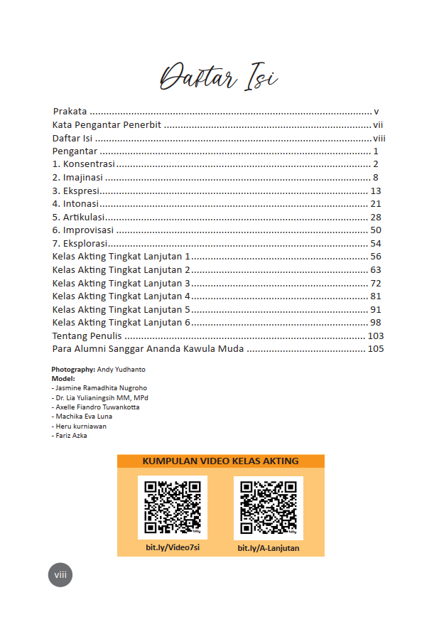 Buku Langkah Mudah Belajar Seni Peran dengan Metode 7 Si - Gambar 2