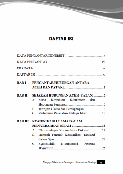 Gambar 2 - Menjaga silaturahmi serumpun : komunikasi strategi