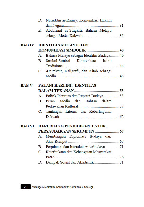 Buku Menjaga Silaturahmi Serumpun: Komunikasi Strategi - Gambar 3