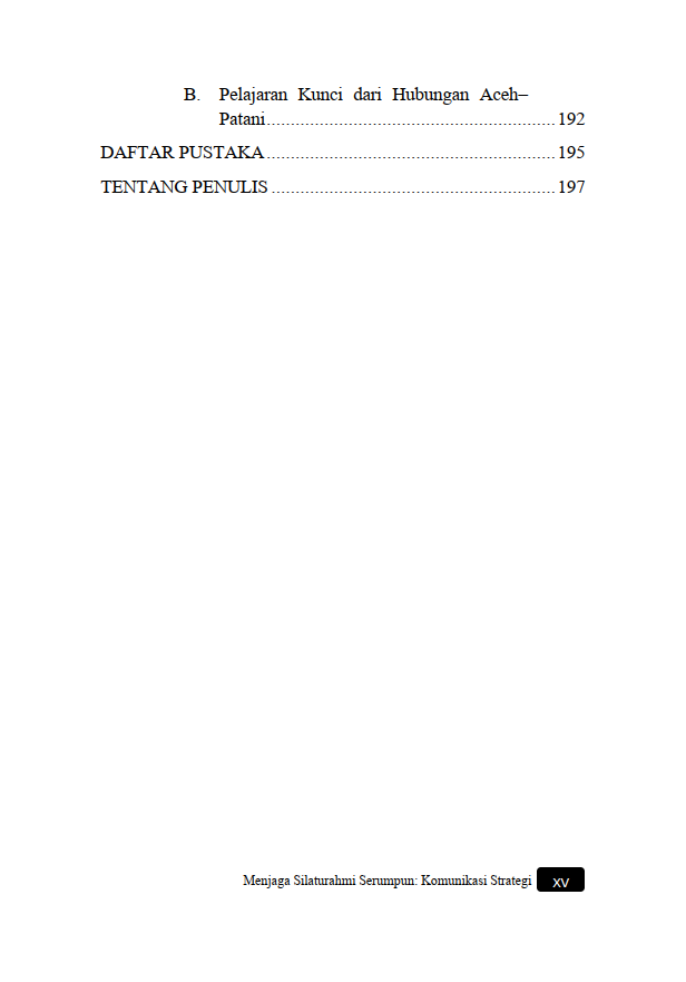 Buku Menjaga Silaturahmi Serumpun: Komunikasi Strategi - Gambar 6
