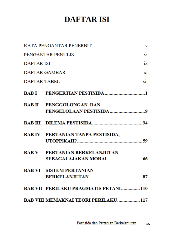 Buku Pestisida dan Pertanian Berkelanjutan (Upaya Memahami Perilaku Petani dalam Pengelolaan Hama) Edisi II - Gambar 2
