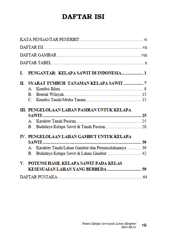 Buku Potensi Kelapa Sawit pada Lahan Marginal Edisi Revisi - Gambar 2