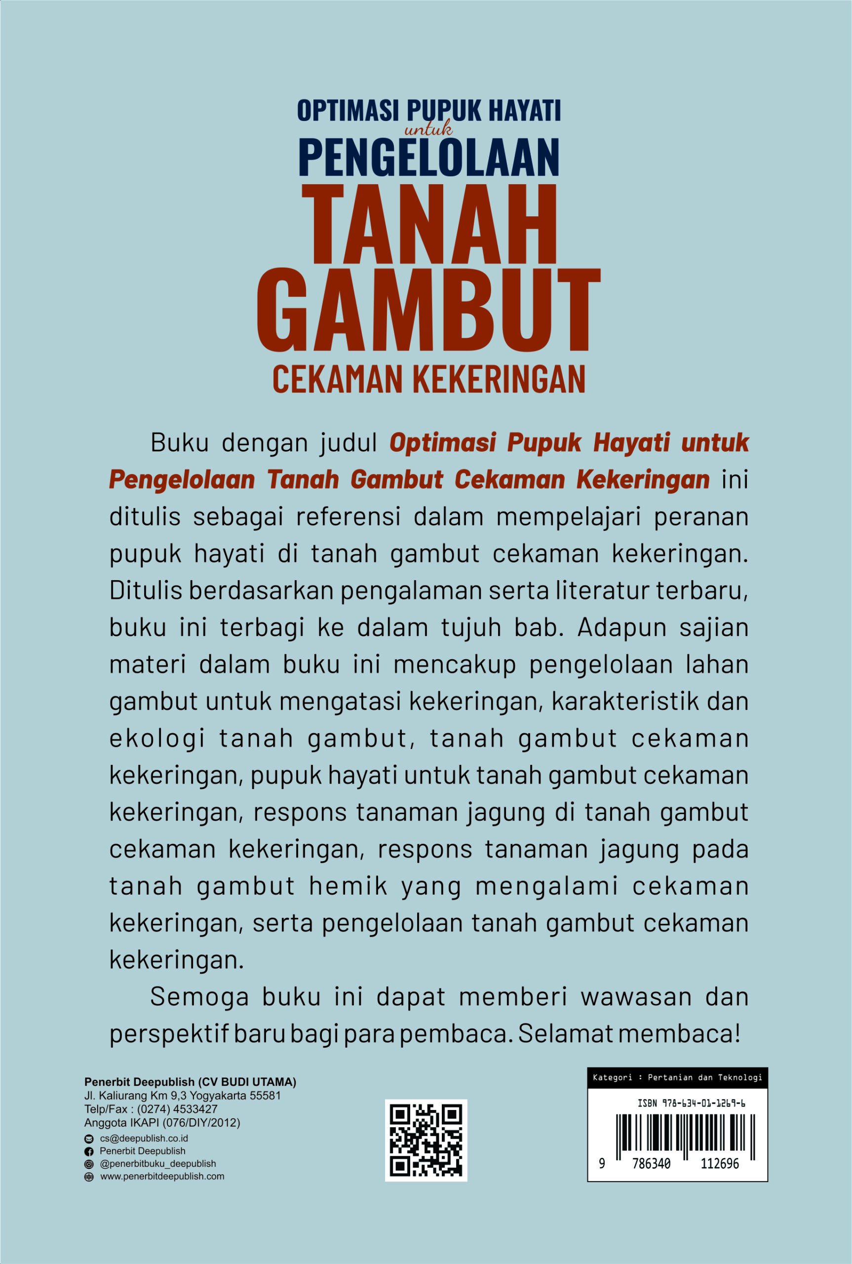 Buku Optimasi Pupuk Hayati untuk Pengelolaan Tanah Gambut Cekaman Kekeringan - Gambar 4