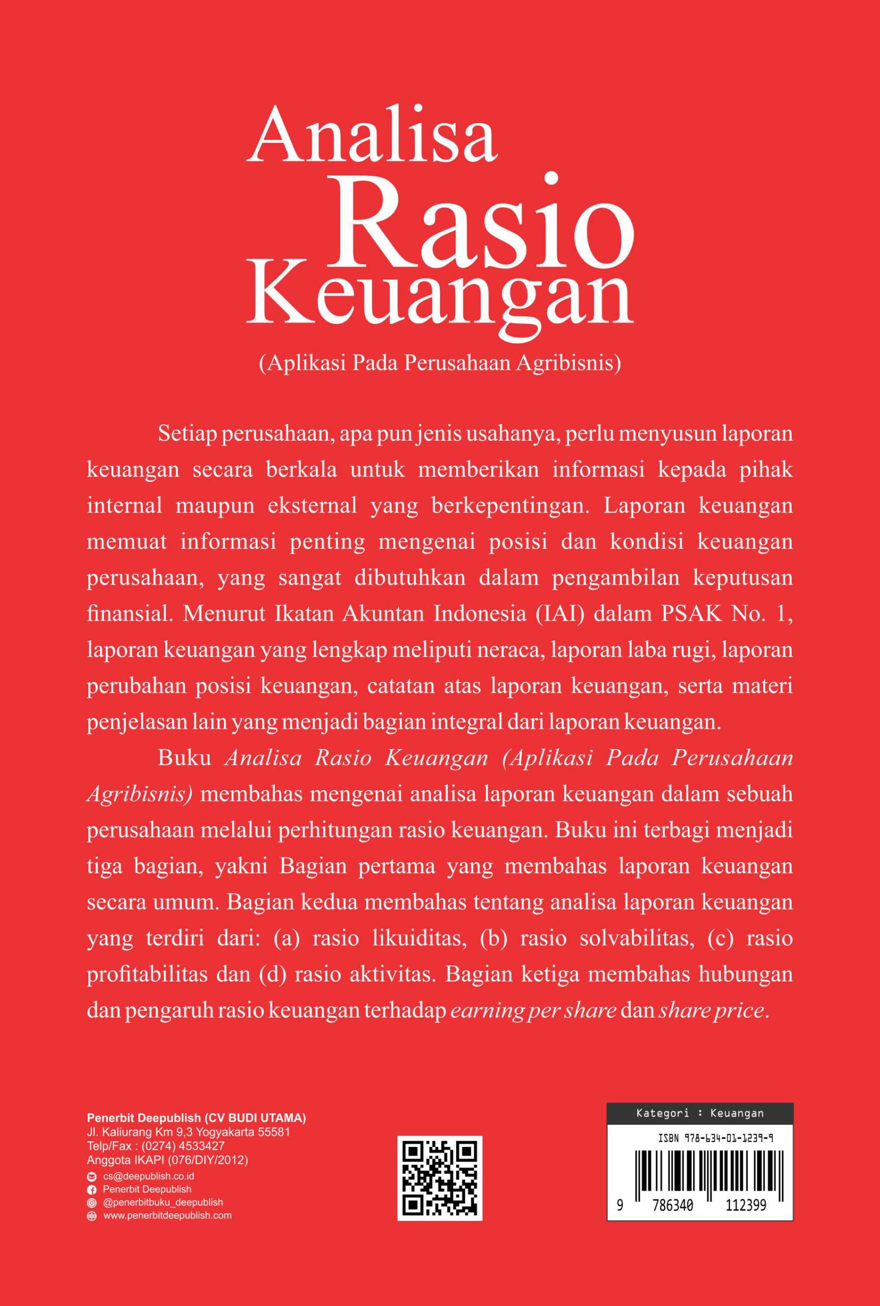 Buku Analisa Rasio Keuangan (Aplikasi pada Perusahaan Agribisnis) - Gambar 4