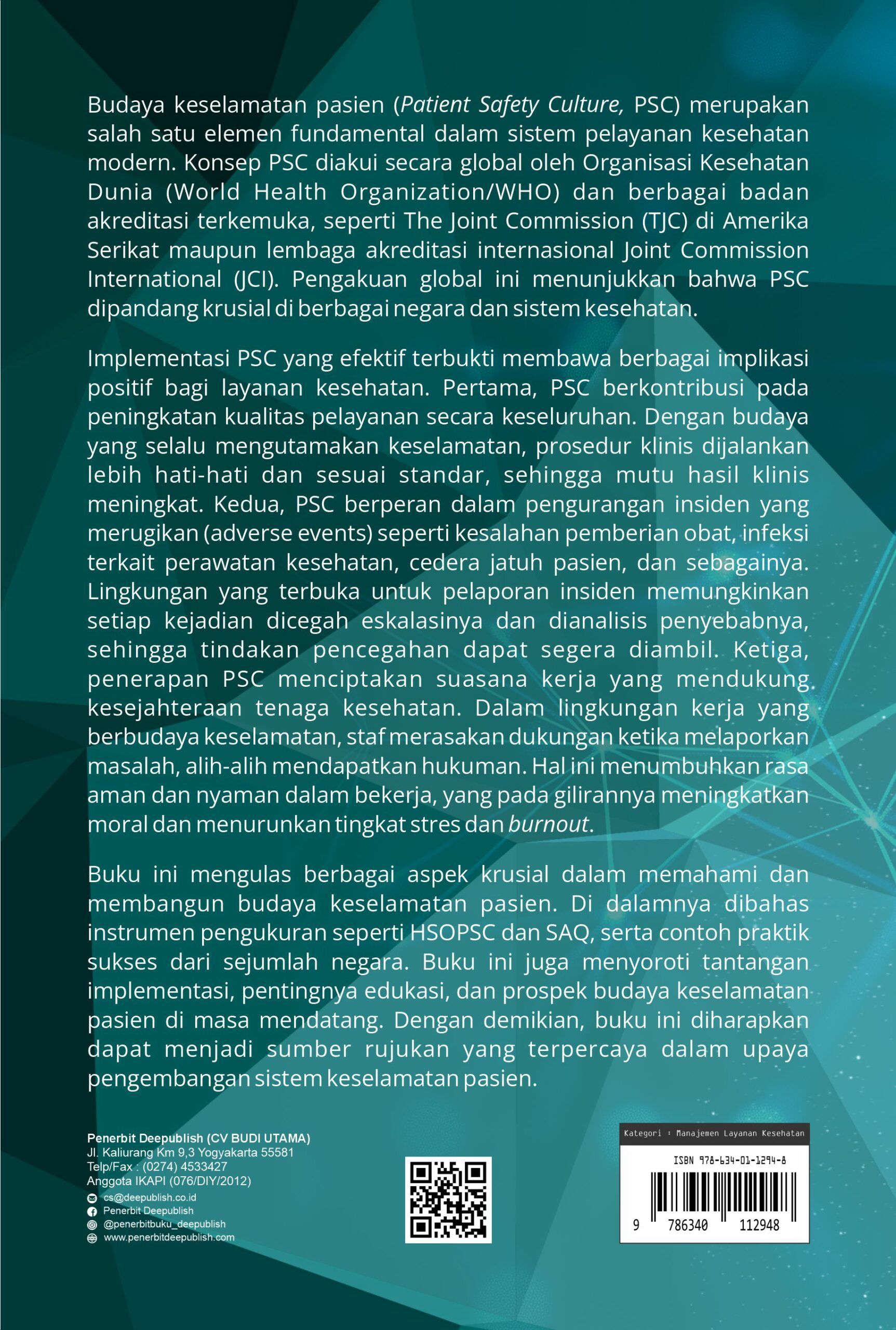 Buku Budaya Keselamatan Pasien: Perspektif Global, Instrumen Pengukuran, dan Strategi Keberhasilan Penerapan - Gambar 5